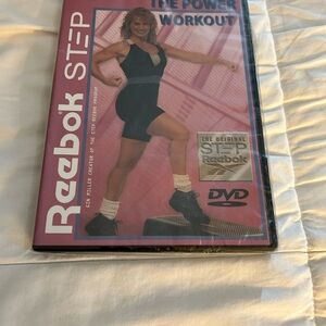 Step Reebok Power Workout DVD Gin Miller Step Aerobics NEW Sealed OOP